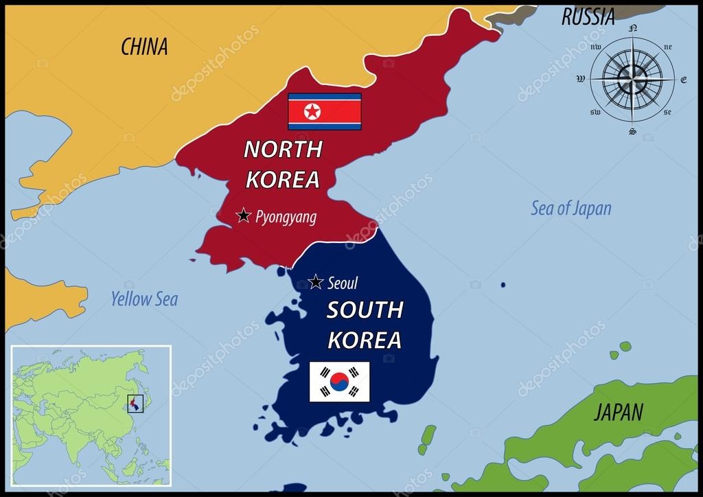 Diferentele imense intre Coreea de Nord si Coreea de Sud